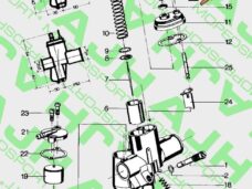 Bing originele stelschroef nr 11 voor Puch Maxi en Kreidler carburateur