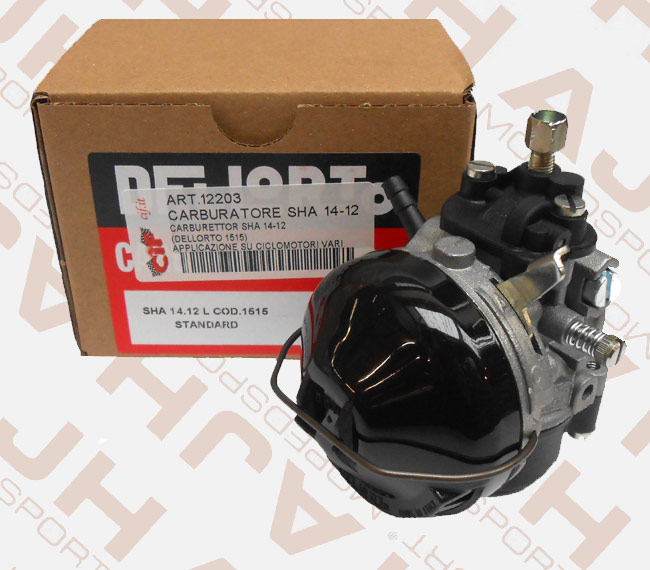 Dellorto SHA 14/12 carburateur voor Tomos A35 bromfiets