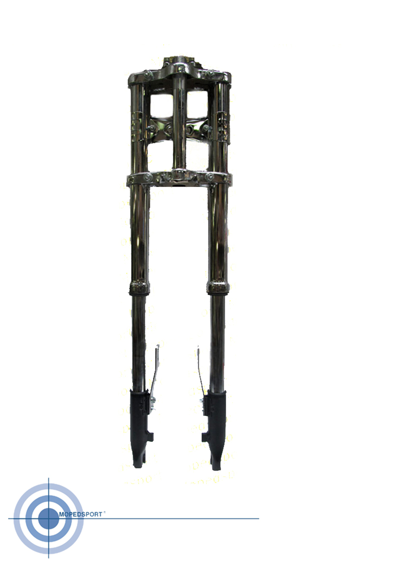 EBR 40mm upside down competition voorvork voor Puch Maxi brommer