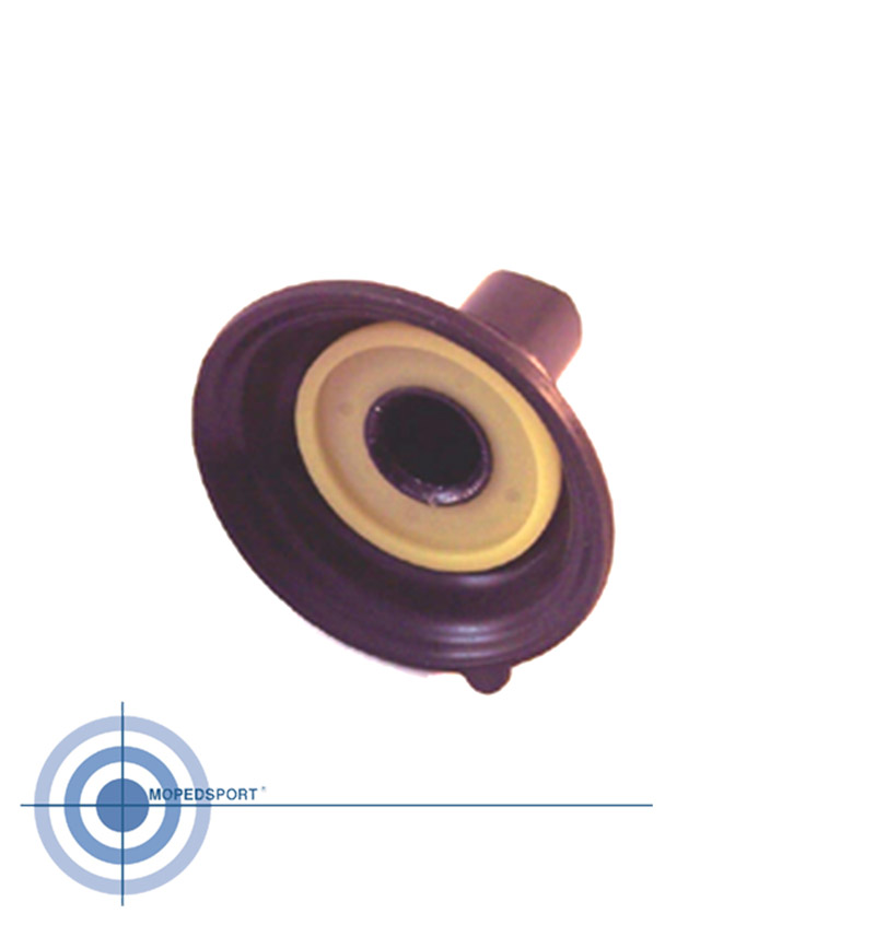 QMB139 CHINA SCOOTER Carburateur rubber naaldhouder. Gasschuif/membraan carburatuer /gaschuifmembraan buitenmaat 16MM binnenmaat 12MM