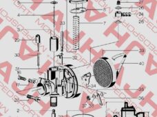 Bing/kreidler Nr 11 Stelschroef 1-17-54 17mm Carburateur
