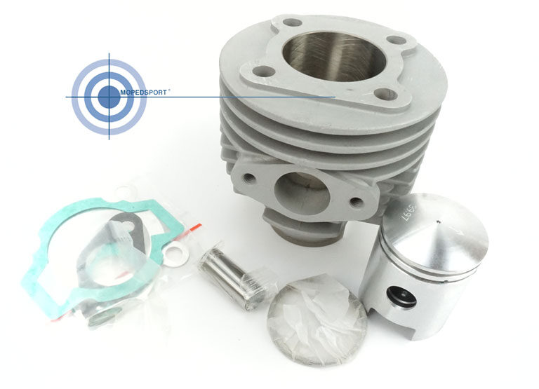 Puch Ms Mv Cilinder +zuiger Aluminium / Nicasyl 40mm 60cc Race 12mm Pen
