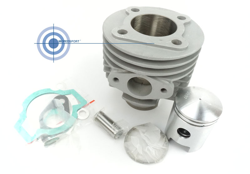 PUCH MS MV Cilinder +Zuiger aluminium / nicasyl 40mm 60cc race Mopedsport 12mm pen