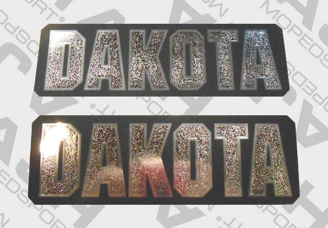 Puch Dakota tank stickerset bouwjaar 1978 voor restauratie