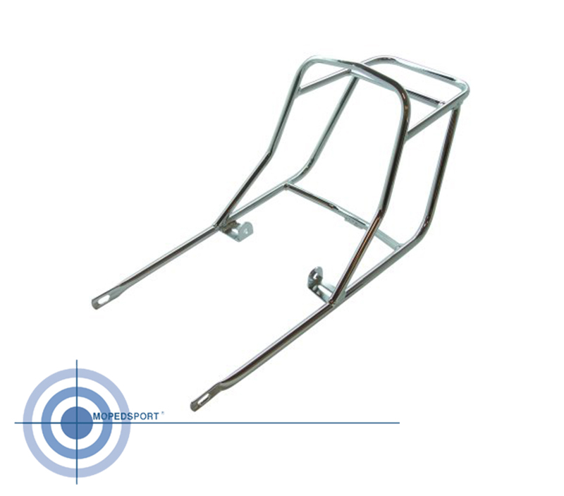 Sachs achterdrager chroom bagagedrager voor bromfiets met topkoffer-bevestiging