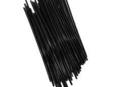 Universeel Spaken Covers Set Zwart 24cm ( Op Maat Knippen ) 72 Stuks 