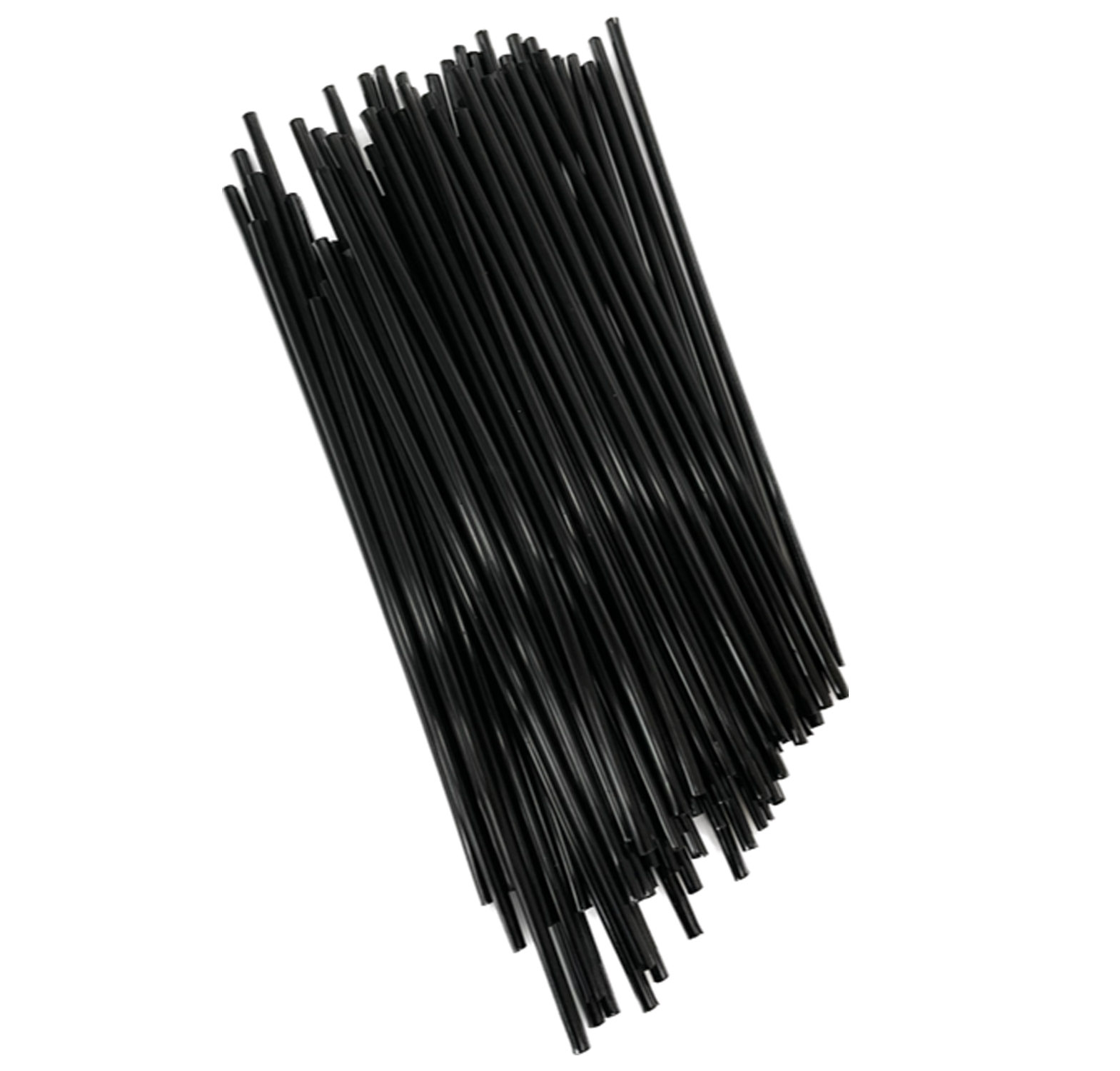 Universeel Spaken Covers Set Zwart 24cm ( Op Maat Knippen ) 72 Stuks