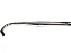 Fluisteruitlaat dubbele knik 70mm voor Zundapp KS 517 529 530
