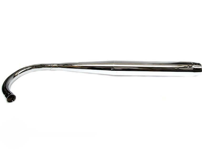 Fluisteruitlaat dubbele knik 70mm voor Zundapp KS 517 529 530