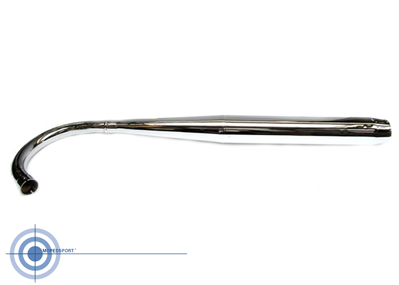 Fluisteruitlaat dubbele knik 70mm voor Zundapp KS 517 529 530