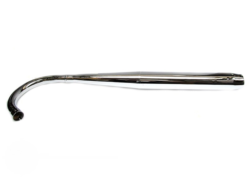 Fluisteruitlaat dubbele knik 70mm voor Zundapp KS 517 529 530
