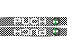 Puch Maxi Tanktransferset Puch Maxi ''finish Flag'' Sticker Set