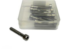 RVS A2 inbusbouten M6x35 DIN 912 set van 12 stuks