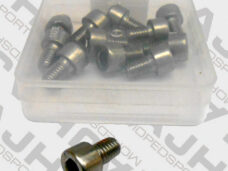RVS inbusbouten M8 x 12 mm DIN 912 set van 12 stuks