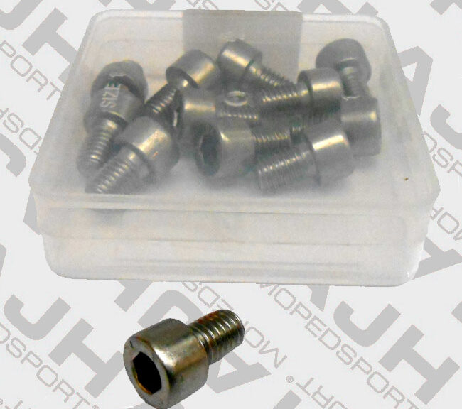RVS inbusbouten M8 x 12 mm DIN 912 set van 12 stuks