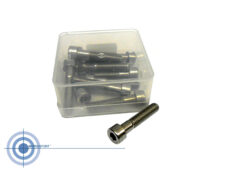 Set van 12 RVS inbusbouten M8x40 DIN 912 voor zadelpen