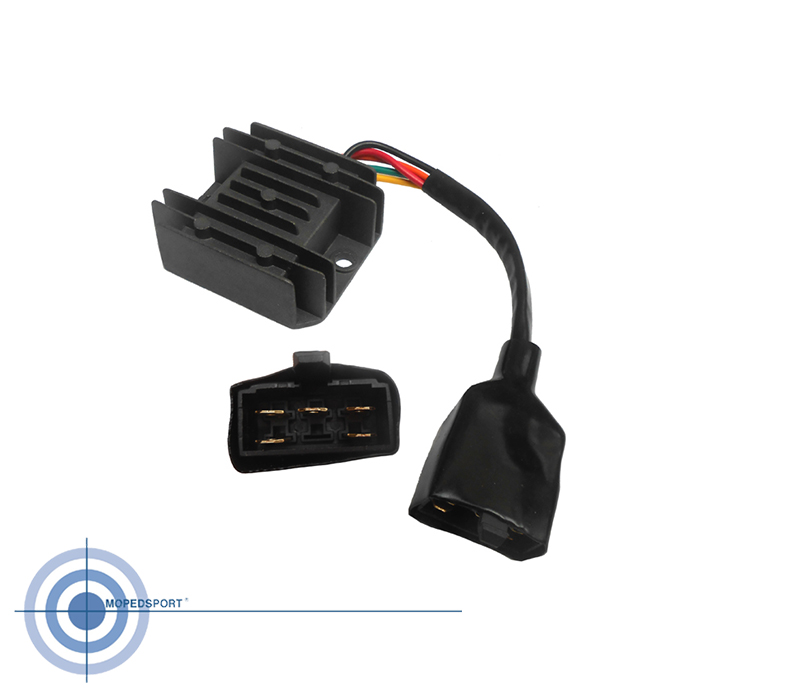 KYMCO AGILITY 50 RS 4T R16 SUPER 8 R16 Spanningsregelaar 31600-LFC2-E10 /31600-LEJ3-E10 5 polig ELEKTRISCHE DELEN 4 Takt