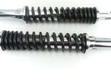 Honda Mb Mt Achterveer / Schokbreker Set Zwart / Chroom 365mm