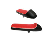 Buddyseat sport lang zwart rood voor Zundapp KS 50 en GTS 50