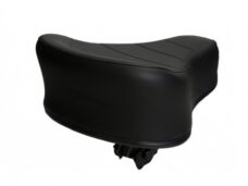 Puch Maxi/universeel Zadel Zwart Dik Model Zonder Opdruk / Naam (made In Eu)