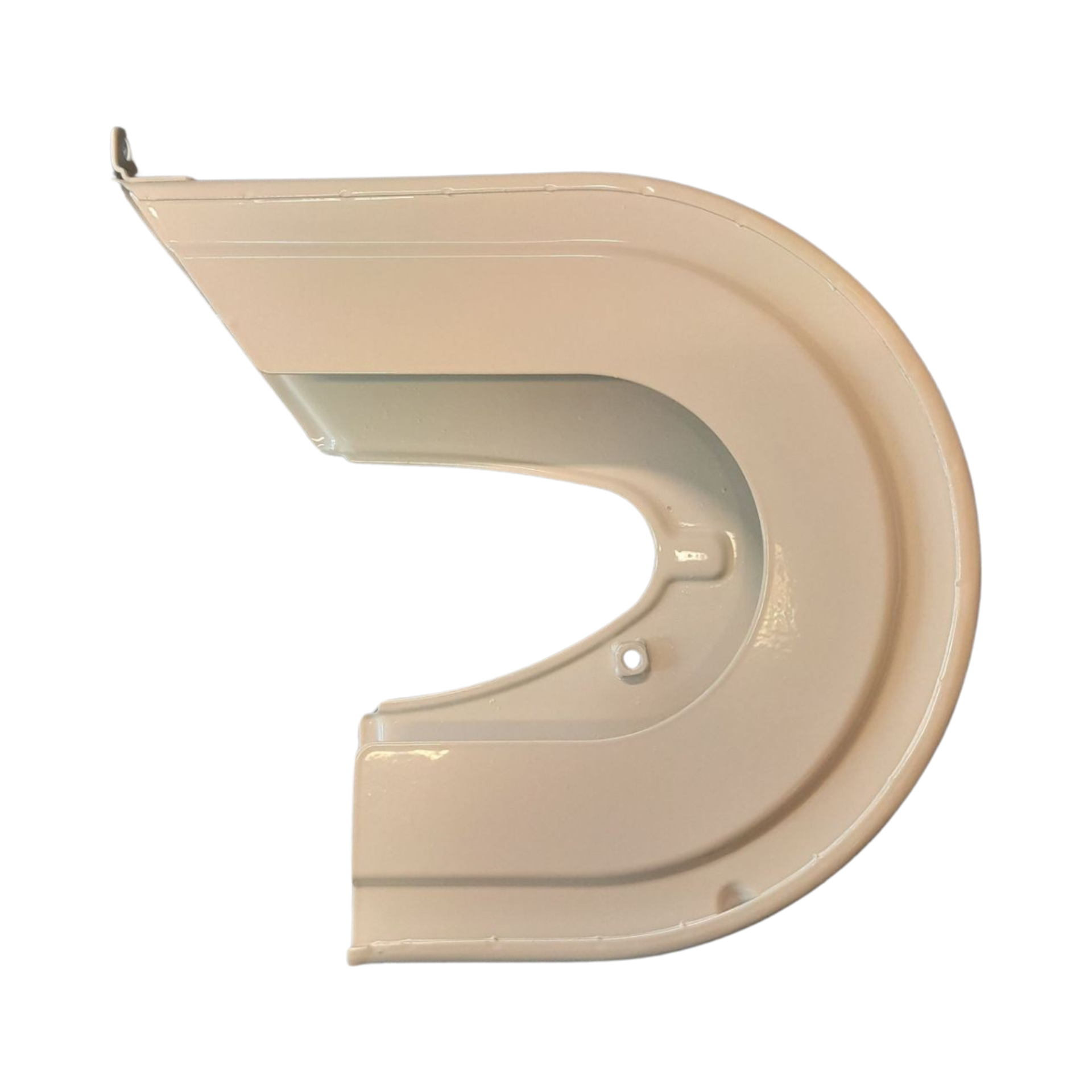 Blank metalen kettingrand eindstuk voor Zundapp 510 515 en 433 oud model