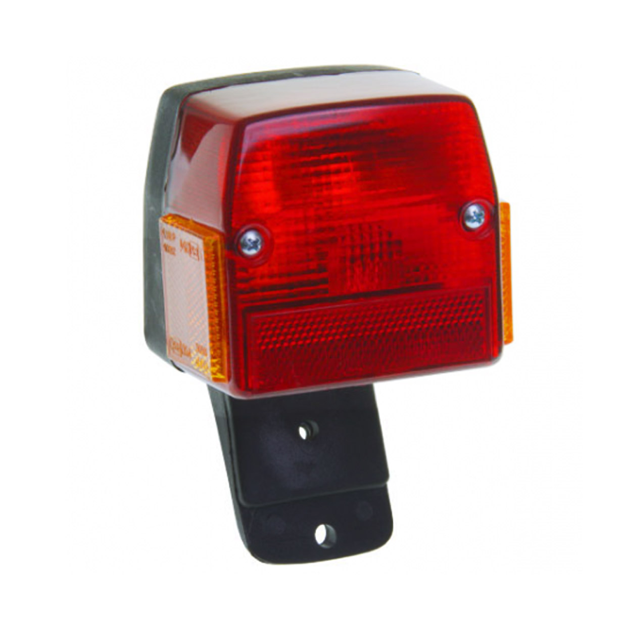 PUCH MAXI Achterlicht met steun + reflector groot