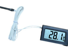 Universeel Gereedschap Thermometer Lcd Tot 200 Graden - Incl Batterij Kabel 90cm   