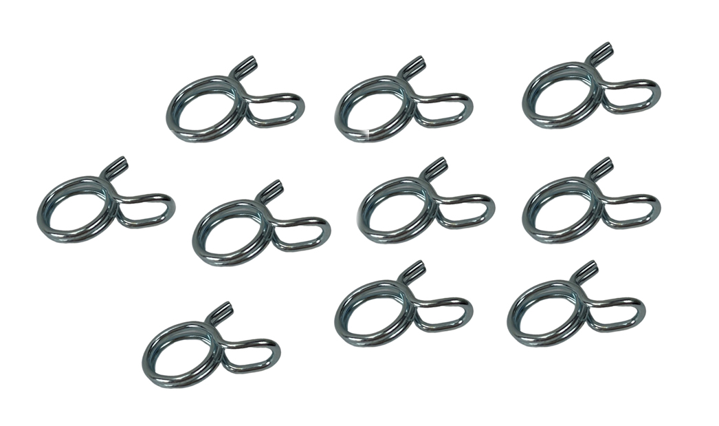 Universeel Knijpveren/knijpveer 13/14mm Per 10 Stuks Verpakt Slangklem
