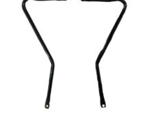Zwarte oppakbeugels set voor Puch Maxi S achterframe