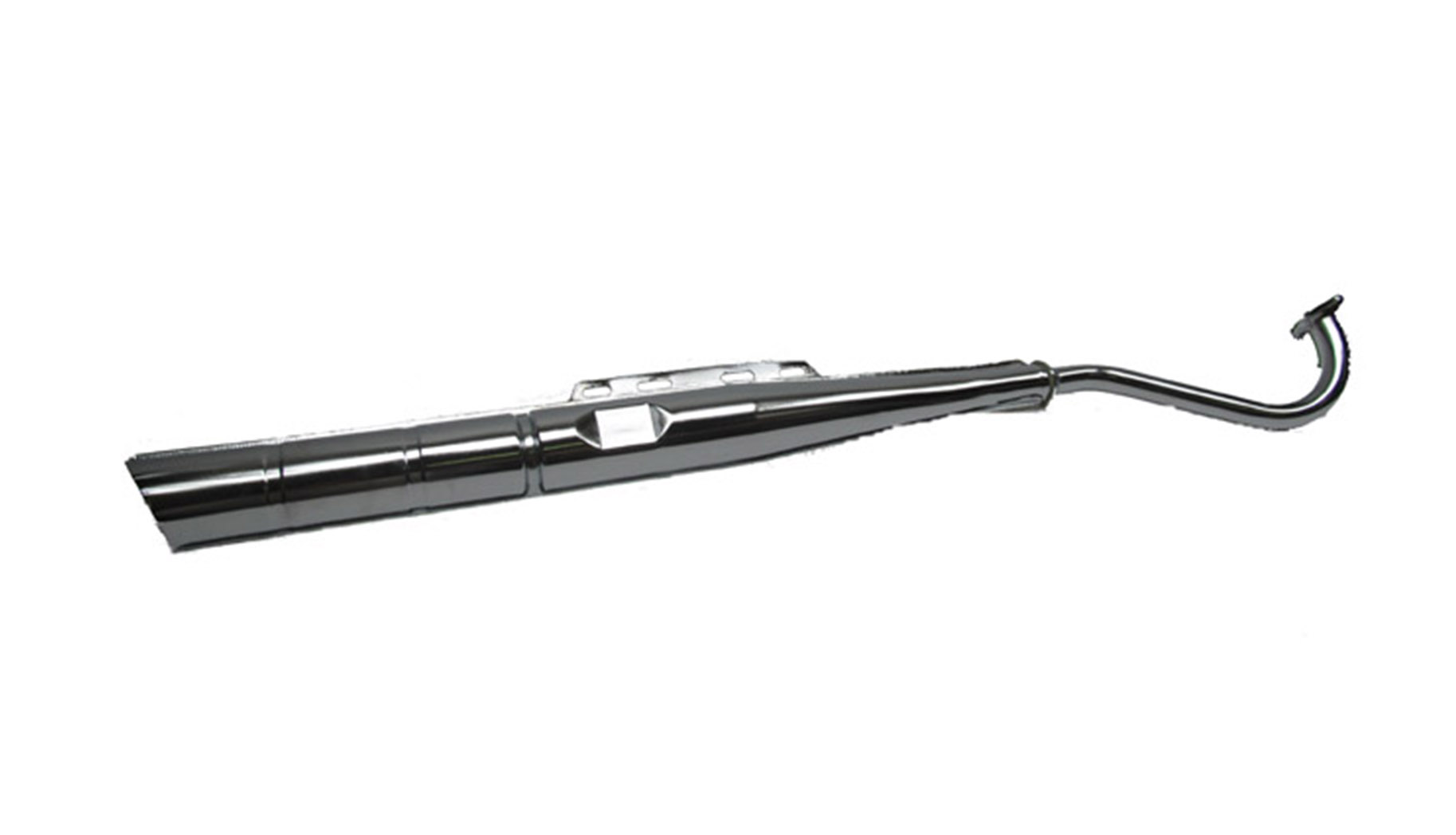 PUCH MAXI Uitlaat 22mm std. met aluminium binnendemper E50 45km