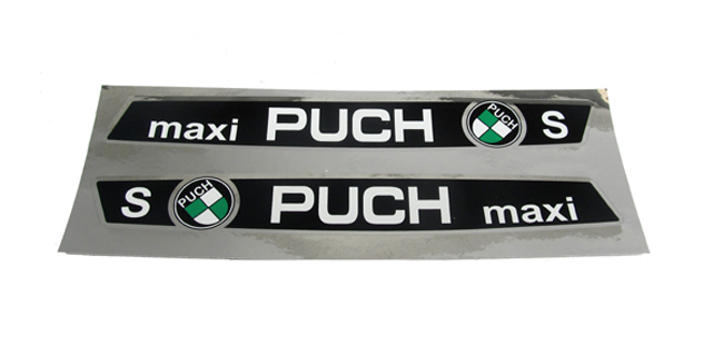 Puch Maxi Tanktransfer Per Stel Tank Transfer Sticker Set