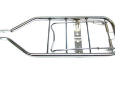 PUCH MAXI Portaequipajes cromado con muelle abatible PIEZAS DEL MARCO DEL PORTADOR TRASERO *CARRIER* 349.1.29.500.2
