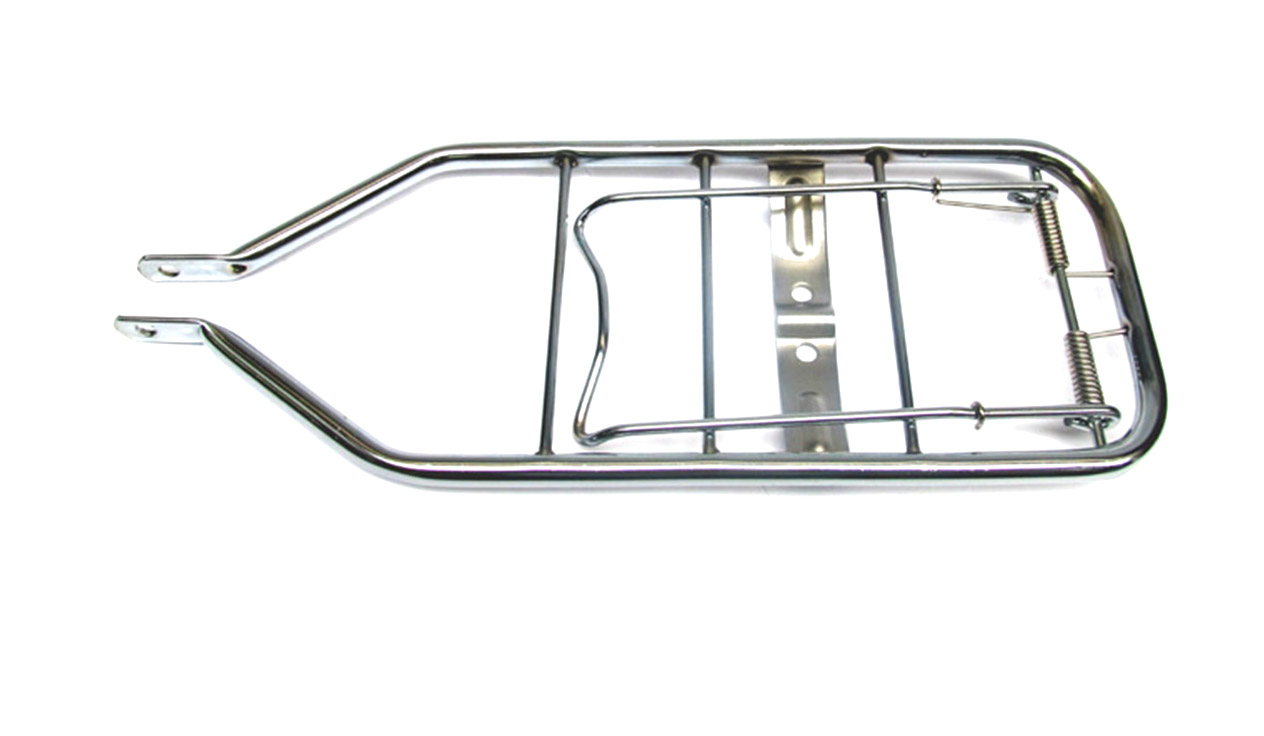 PUCH MAXI Bagagedrager chroom met klapveer ACHTERDRAGER FRAME DELEN * DRAGER* 349.1.29.500.2
