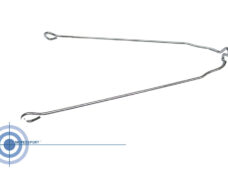 Chromen spatbordstang 300mm voor Puch Maxi kort frame