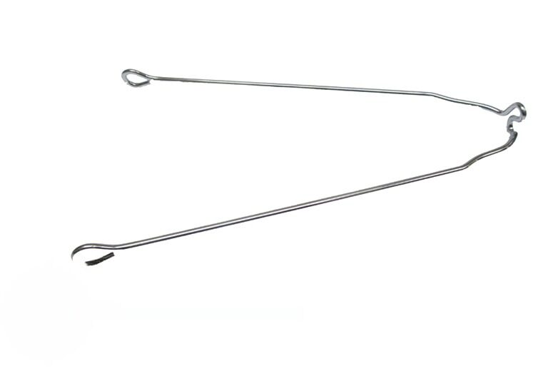 Chromen spatbordstang 300mm voor Puch Maxi kort frame