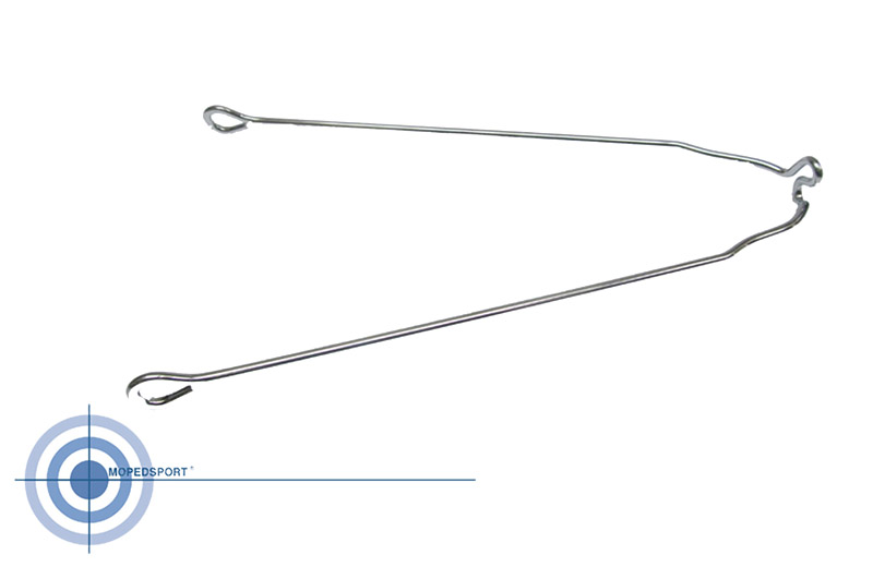 Chromen spatbordstang 300mm voor Puch Maxi kort frame