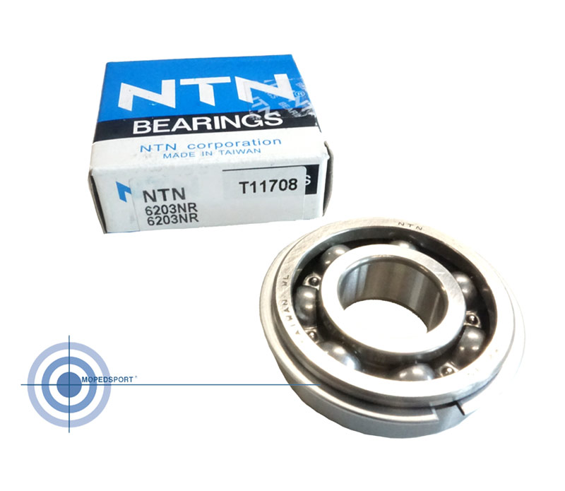Ntn Ball Bearing 6203 2oznr Special For Puch Maxi Crankshaft Rnz 17x40x12 Old Model E50