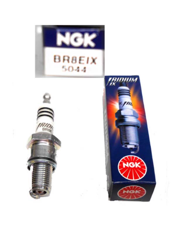 NGK BR8EIX iridium bougie hittegraad 8 M14x1.25 lange schacht