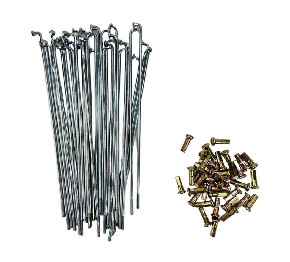 Puch Maxi Universeel Spaken Set 190x2.85mm 36 Stuks Inclusief Nippels -spaak Wiel Velg 190mm