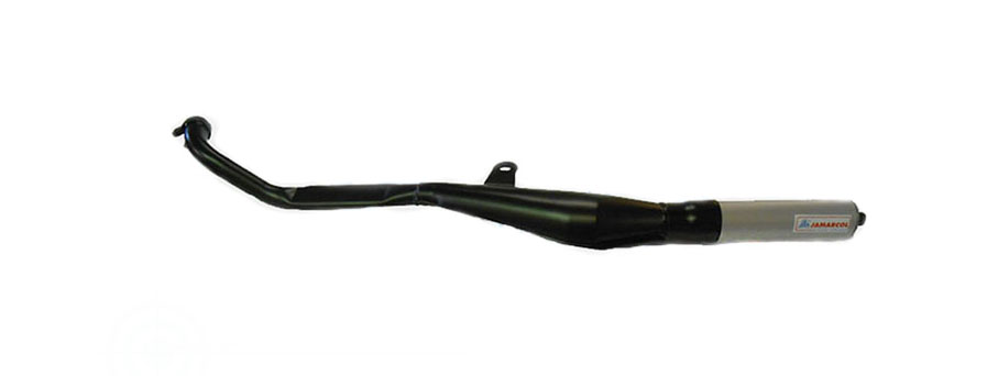Proma Circuit aluminium uitlaat 22mm voor Vespa Ciao en Gilera Citta