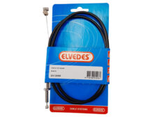 Elvedes versnellingskabel zwart met voering voor Zundapp KS 517 529 530