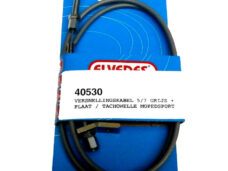 Elvedes versnellingskabel grijs met plaatje voor Zundapp KS 517 529 530