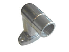 Spruitstuk 15mm Bing aluminium voor Puch Maxi E50 motorblok
