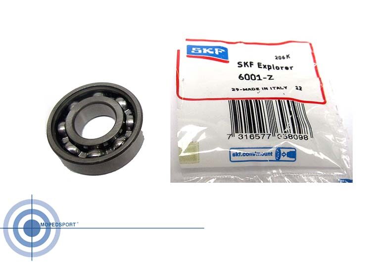 SKF 6001Z kuulalaakeri 12x28x8mm pyöränlaakeri Puch Maxiin