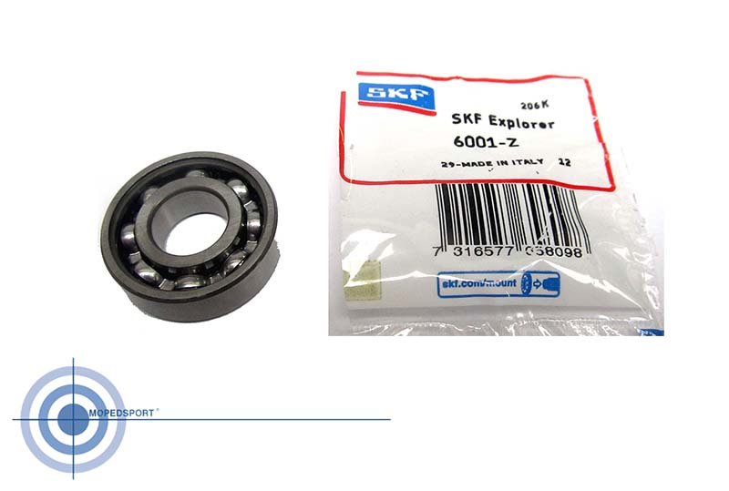 SKF 6001Z kogellager 12x28x8mm wiellager voor Puch Maxi