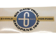 Puch '6 Days' sticker 366.1.26.207.1 voor frame en tank