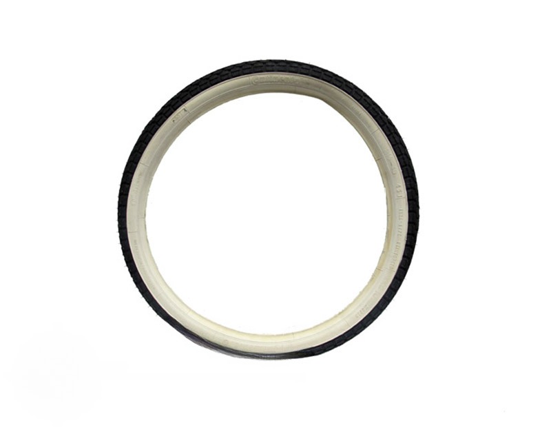 Continental KKS10WW 19x2.00 buitenband witte zijwand voor klassieke brommer