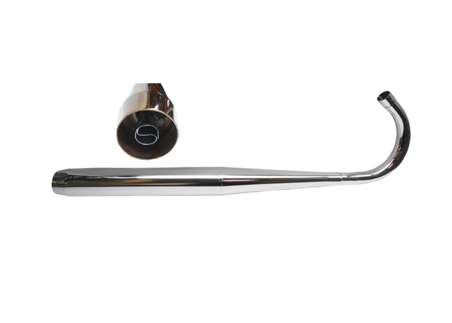 Blokfluit uitlaat open 70mm 32mm voor Zundapp KS 517 529 530