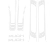 Puch Maxi Frame Transfers Cpl. Set Wit Stickerset