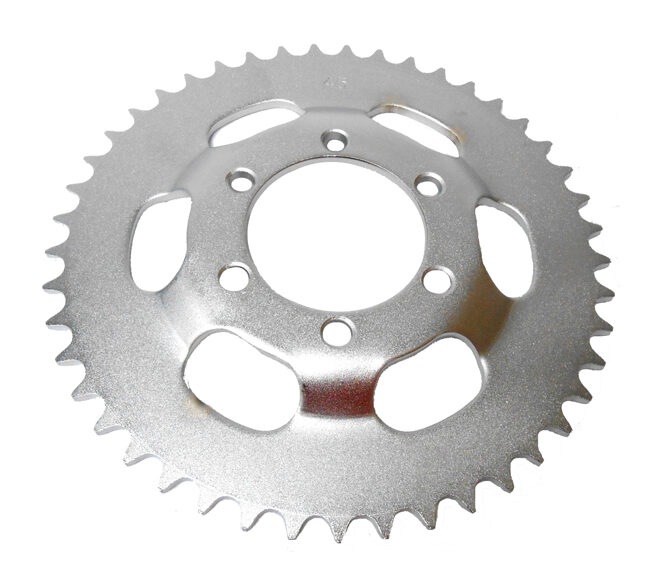 Achterkettingwiel 45 tanden 3/16 voor Zundapp KS 517 529 530
